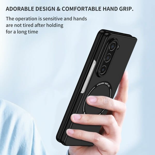 For Samsung Galaxy Z Fold 5 Magsafe Magnetic Wireless Charging Shockproof Case Cover For Samsung Galaxy Z Fold 5 Magsafe Magnetic Wireless Charging Shockproof Case Cover